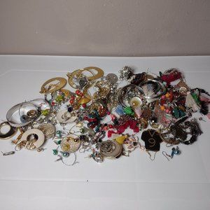 Big Pile Of Earring Pairs
